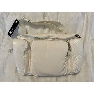 Adidas x Ivy Park White/Cream Oversized Waist Bag NEW with tags